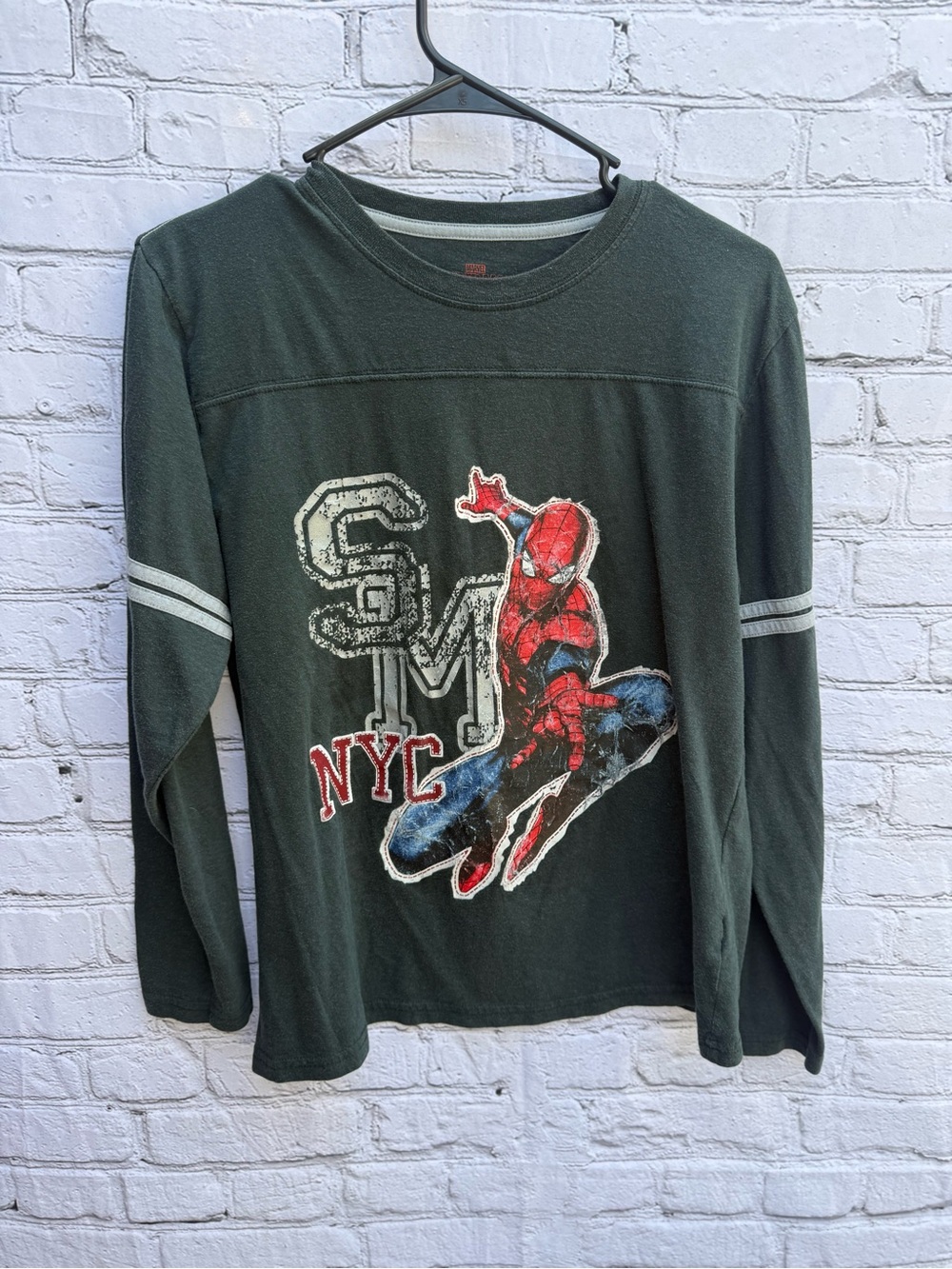 Marvel Spider-Man NYC Long Sleeve Graphic Shirt
